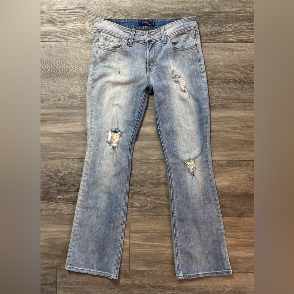 Levi’s Superlow 518 Bootcut Jeans Light Wash 9 Medium